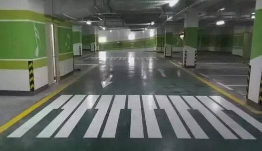 木棠镇仓库划线